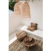 BAZAR BIZAR The Amalfi Pendant - Natural - M -tienidlo pre závesné svietidlo