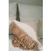 BAZAR BIZAR The Raffia Cotton Cushion Cover - Natural White - 40x40 obliečka