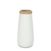BAZAR BIZAR The Sneaky Vase - White Natural - L váza