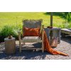 BAZAR BIZAR The Tribe Stool - Natural príručný stolík