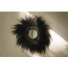 BAZAR BIZAR The Simba Mirror - Black - L zrkadlo