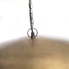 BAZAR BIZAR The Fortune Cookie Pendant - Brass - L závesné svietidlo