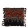 BAZAR BIZAR The Oh My Gee Cushion Cover - Black Orange - 40x40 obliečka