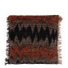 BAZAR BIZAR The Oh My Gee Cushion Cover - Black Orange - 60x60 obliečka