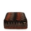 BAZAR BIZAR The Oh My Gee Pouffe - Black Orange taburetka