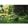BAZAR BIZAR The Herringbone Market Table - Black - 200 cm