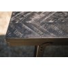 BAZAR BIZAR The Herringbone Market Table - Black - 200 cm
