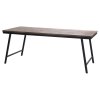BAZAR BIZAR The Herringbone Market Table - Natural - 200 cm