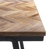 BAZAR BIZAR The Herringbone Market Table - Natural - 160 cm
