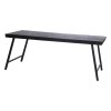 BAZAR BIZAR The Herringbone Console - Black konzolový stôl