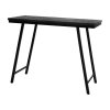 BAZAR BIZAR The Herringbone High Table - Black - 140cm vysoký stôl