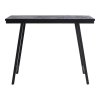 BAZAR BIZAR The Herringbone High Table - Black - 140cm vysoký stôl