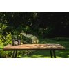 BAZAR BIZAR The Herringbone High Table - Natural - 140cm vysoký stôl