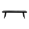 BAZAR BIZAR The Herringbone Bench - Black - 150 lavica