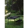 BAZAR BIZAR The Herringbone Bench - Black - 110 lavica