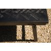 BAZAR BIZAR The Herringbone Bench - Black - 110 lavica