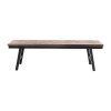 BAZAR BIZAR The Herringbone Bench - Black - 110 lavica