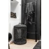 BAZAR BIZAR The Laundry Basket - Black - L úložný kôš