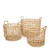 BAZAR BIZAR The Cua Dai Basket - Natural - M úložný kôš