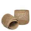 BAZAR BIZAR The Lang Co Basket - Natural - M úložný kôš