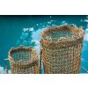 BAZAR BIZAR The Fisherman Basket - Natural - L úložný kôš