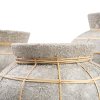 BAZAR BIZAR The Belly Vase - Concrete Natural - L váza
