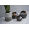 BAZAR BIZAR The Funky Vase - Antique Grey - S váza