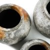 BAZAR BIZAR The Funky Vase - Antique Grey - S váza