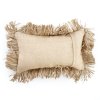BAZAR BIZAR The Jute Bonita Cushion Cover - Natural - 30x50 obliečka
