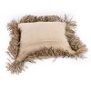 BAZAR BIZAR The Jute Bonita Cushion Cover - Natural - 40x40 obliečka
