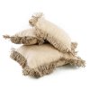 BAZAR BIZAR The Jute Bonita Cushion Cover - Natural - 40x40 obliečka