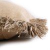 BAZAR BIZAR The Jute Bonita Cushion Cover - Natural - 60x60 obliečka