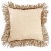 BAZAR BIZAR The Jute Bonita Cushion Cover - Natural - 60x60 obliečka