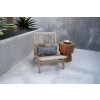 BAZAR BIZAR The Cotton Bonita Cushion Cover - Natural Black - 30x50 obliečka