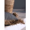 BAZAR BIZAR The Cotton Bonita Cushion Cover - Natural Black - 30x50 obliečka