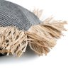 BAZAR BIZAR The Cotton Bonita Cushion Cover - Natural Black - 30x50 obliečka