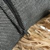 BAZAR BIZAR The Cotton Bonita Cushion Cover - Natural Black - 30x50 obliečka