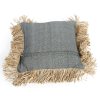 BAZAR BIZAR The Cotton Bonita Cushion Cover - Natural Black - 40x40 obliečka