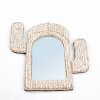 BAZAR BIZAR The Cactus Shell Mirror - Natural zrkadlo