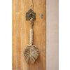 BAZAR BIZAR The Raffia Shell Tassel - White Natural závesná dekorácia