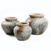 BAZAR BIZAR The Styly Vase - Antique Grey - L váza