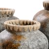 BAZAR BIZAR The Styly Vase - Antique Grey - L váza