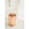 BAZAR BIZAR The Adira Stool - Natural príručný stolík