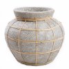 BAZAR BIZAR The Belly Vase - Concrete Natural - M váza