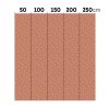 DEKORNIK Simple Irregulars Stars On Brick Background - Tapeta