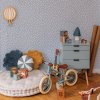 DEKORNIK Simple Irregular Dots Light Blue - Tapeta