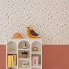 DEKORNIK Simple Dots Minimini Cinnamon Blue - Tapeta