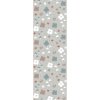 DEKORNIK Simple Olschood Graphic Flower Pattern Gray - Tapeta