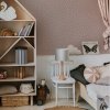 DEKORNIK 
Simple Irregular Dots Powder Pink Cappucino - Tapeta
