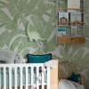 DEKORNIK Classic Big Palm Leaves Colors - Tapeta